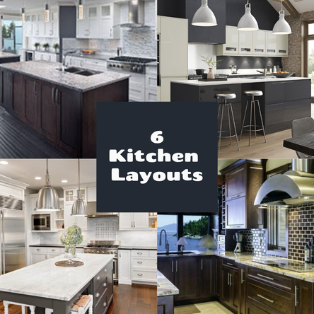 Kitchen Layout Templates: 6 Different Designs