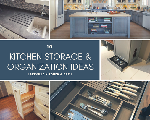 Kitchen Storage and Organization Ideas by the Cabinet Experts at Lakeville Kitchen and Bath