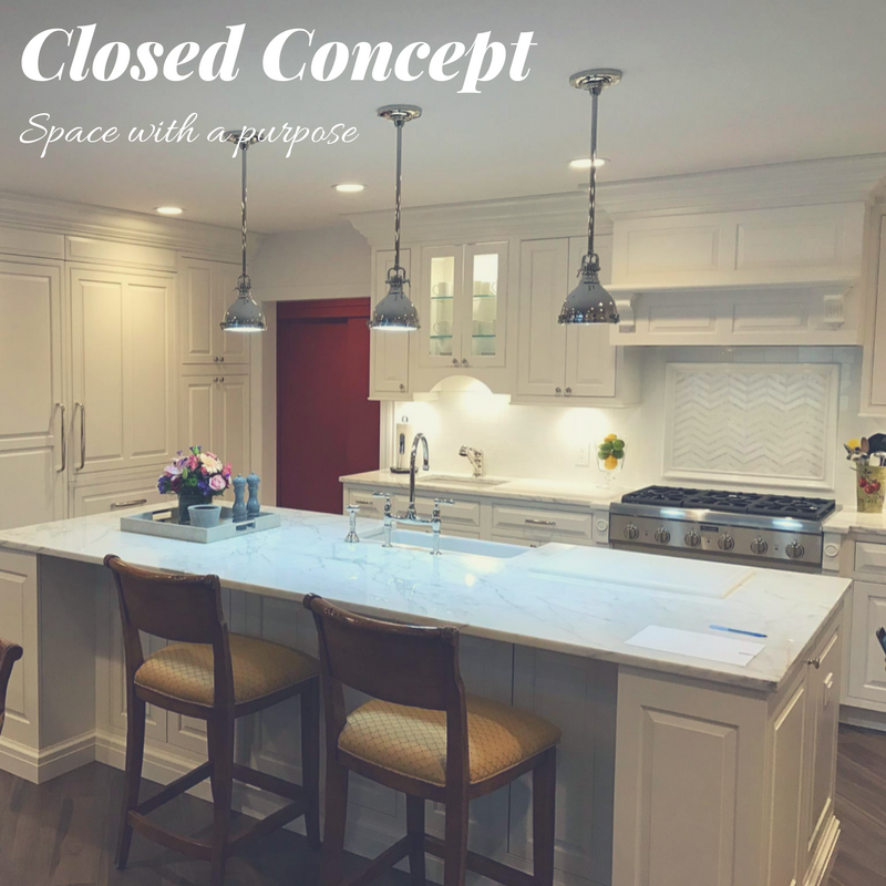 Open v Closed Concept Kitchen, Lakeville Kitchen and Bath