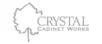 Crystal Cabinet Works logo showcasing high-quality custom cabinetry for kitchens and bathrooms with timeless style